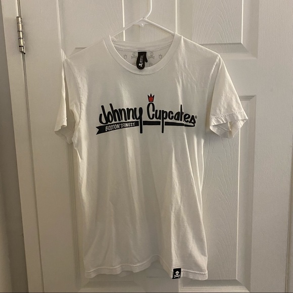 T-shirt Johnny Cupcakes Vert Homme Taille M Coton Manches Courtes